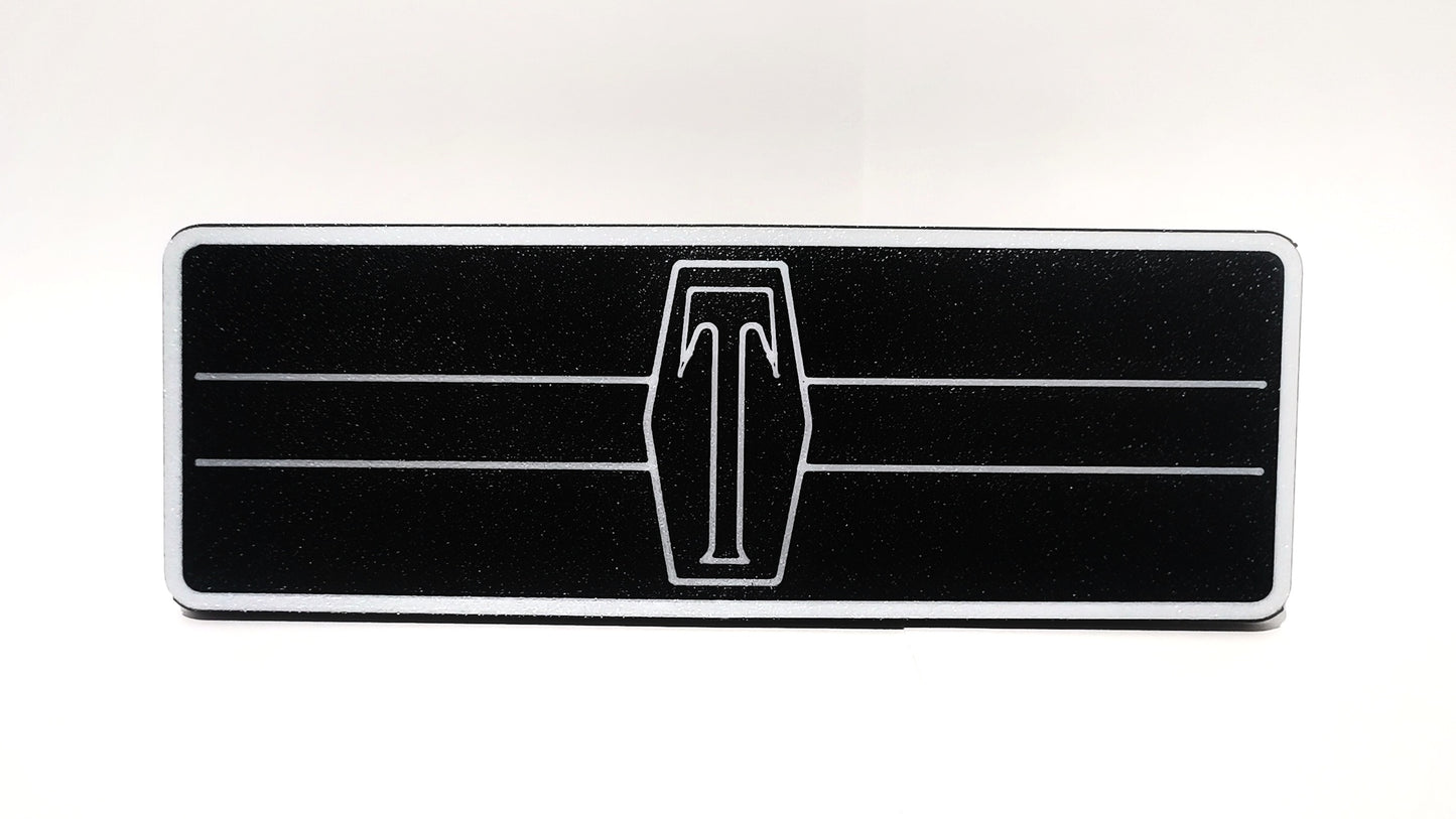 Toyota Land Cruiser Fj40/45 Bj40/45 J55 Am Factory Radio Blank / Delete Plate