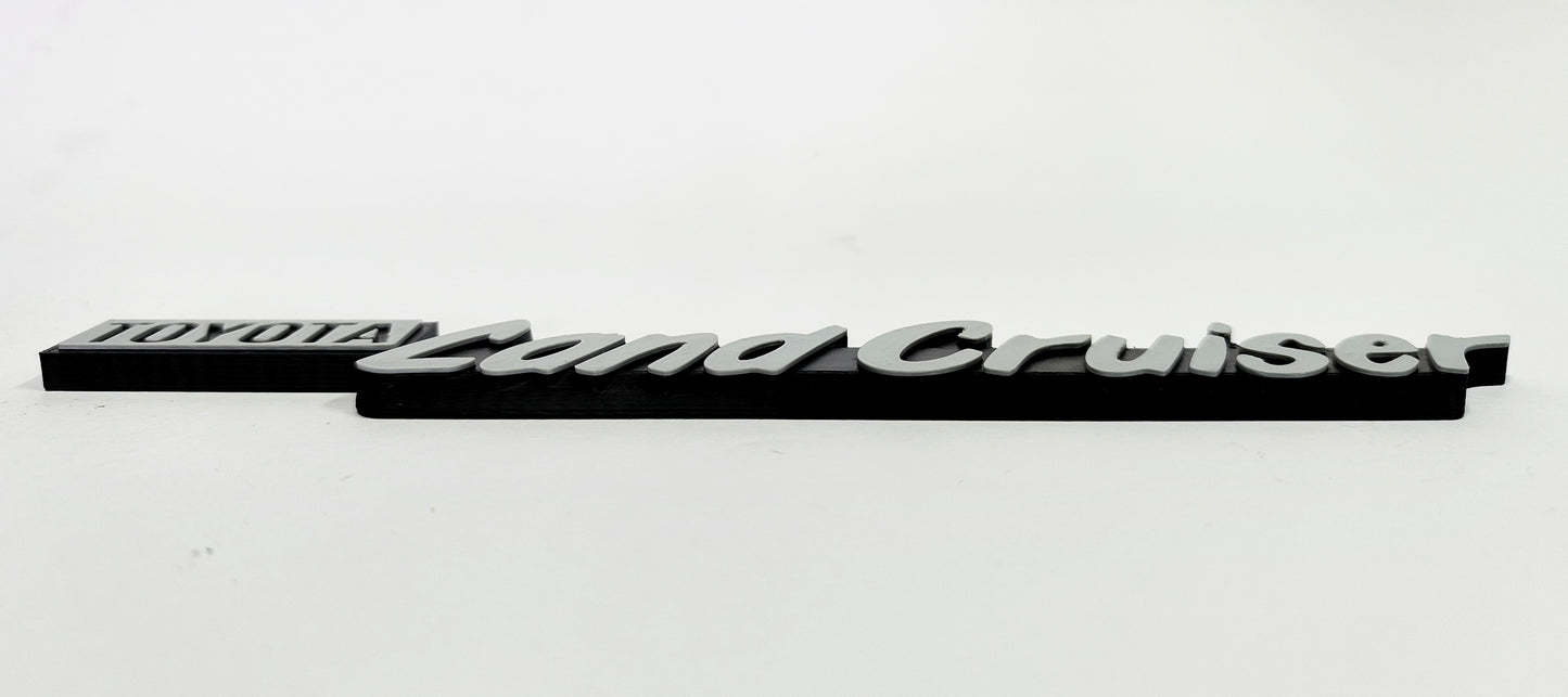 Emblem Toyota land cruiser